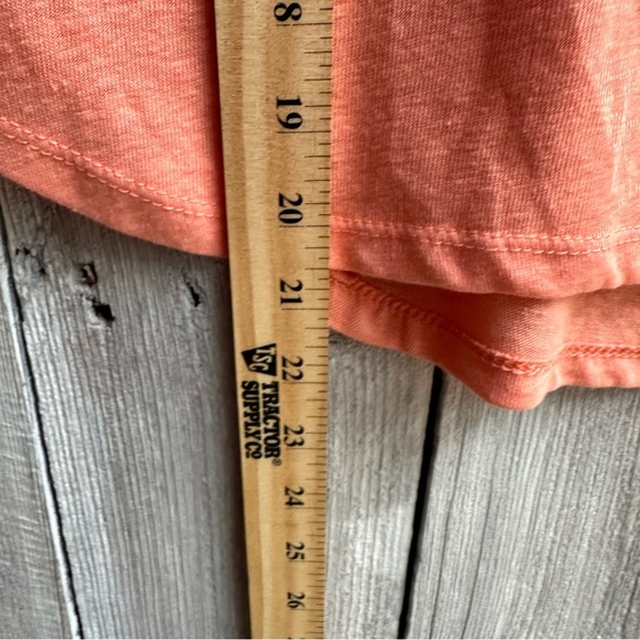 Women’s JOIE Blouse Top Apricot Color Cinch Shoulders Linen Blend Size Small - Picture 6 of 7